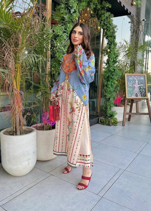 Sky Blossom Luxe 2-Piece