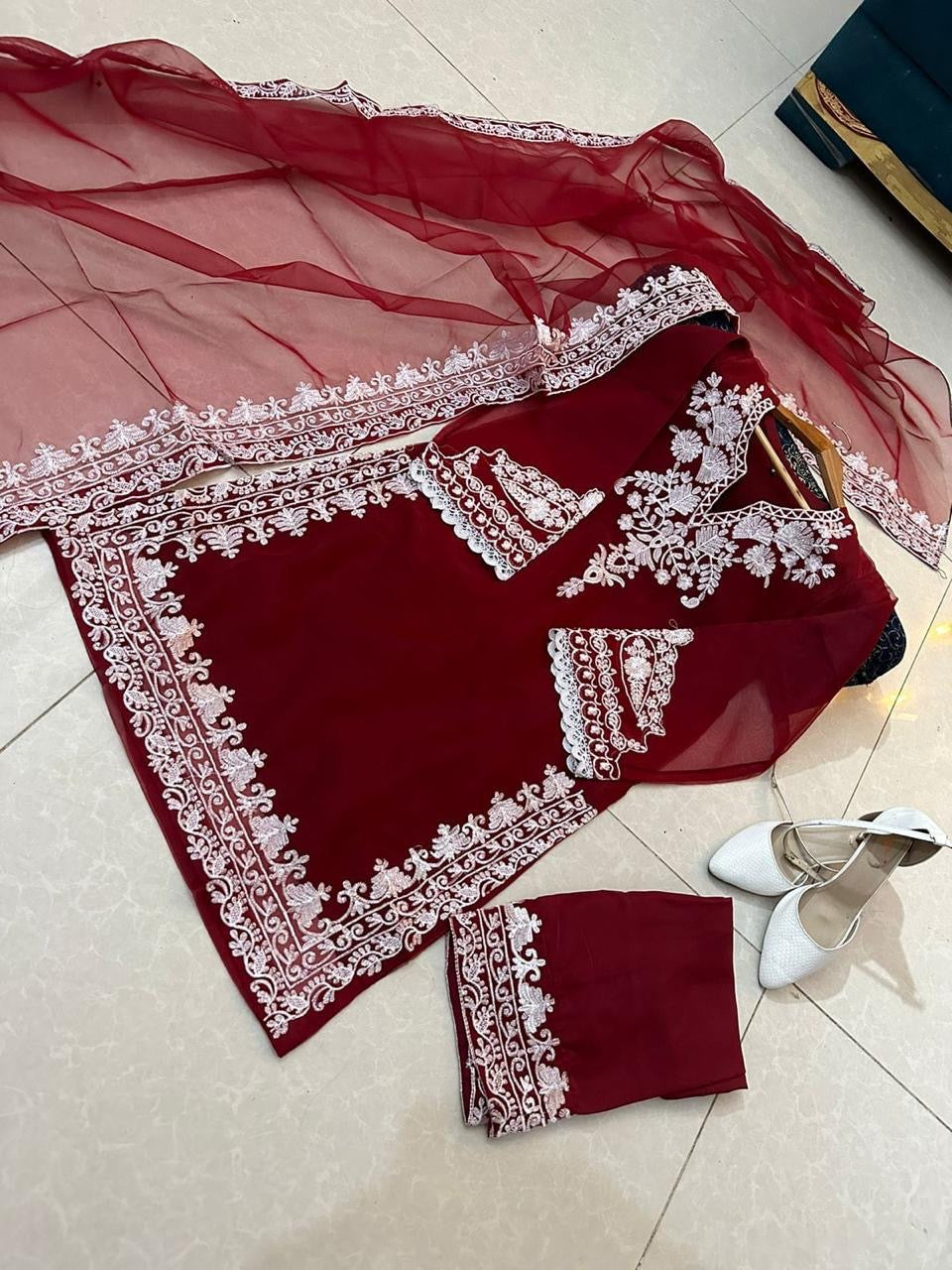 MANNAT(ORGANZA) 3PS