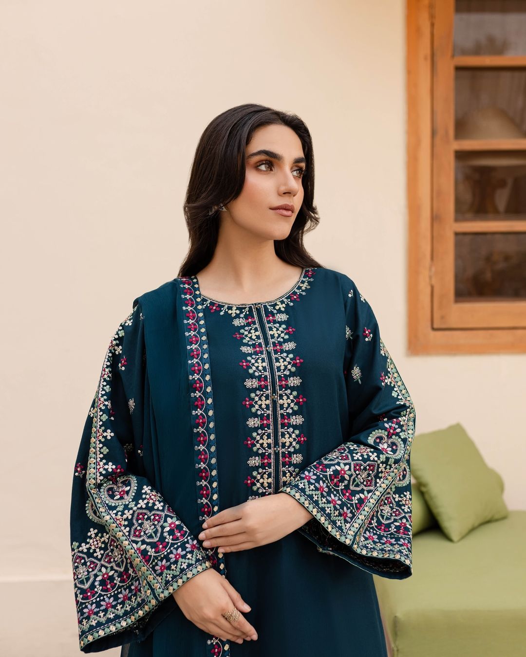 Adab Embroidered 3ps